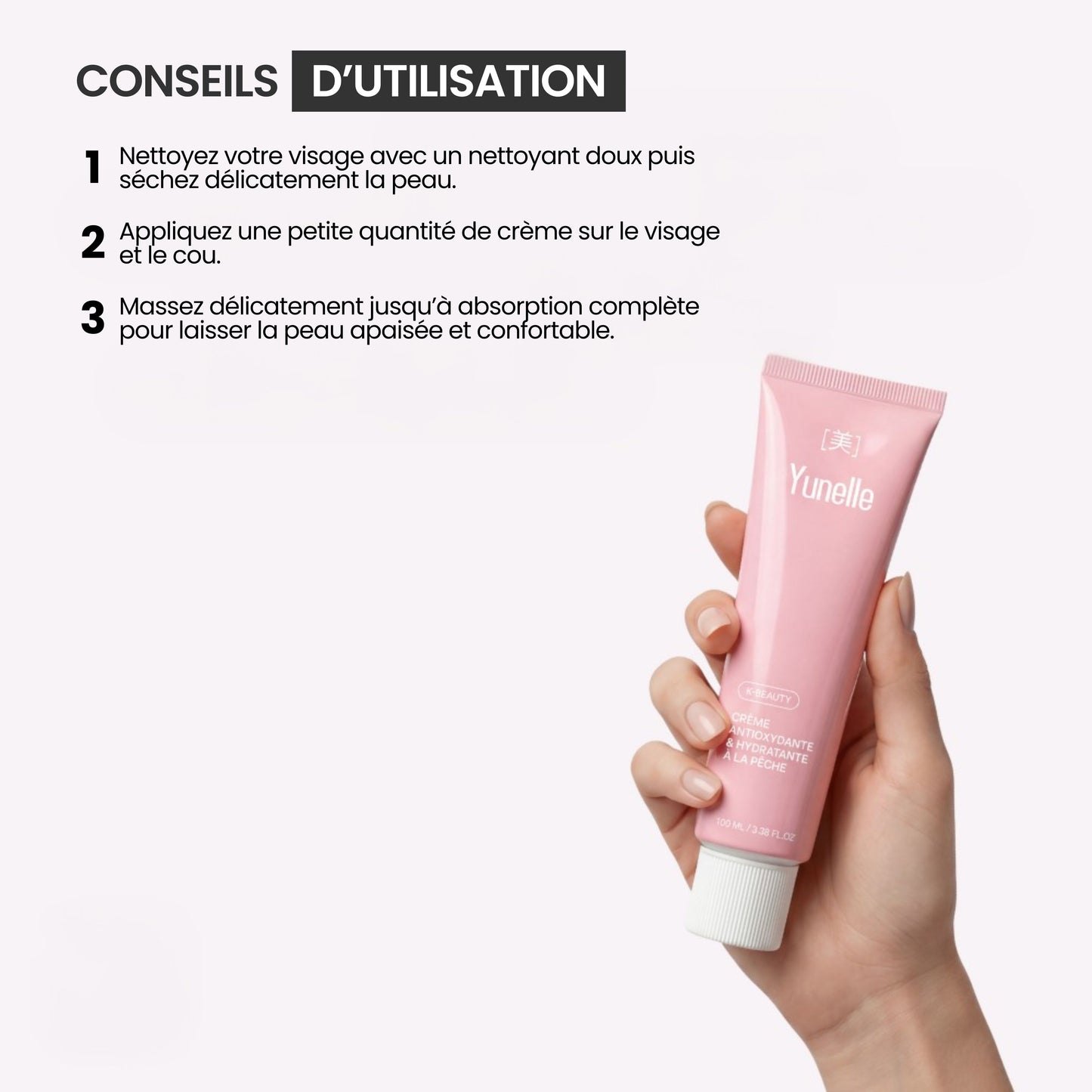 Crème Hydratante Antioxydante Pêche