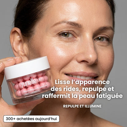 Crème en Capsules au Collagène Rose PDRN
