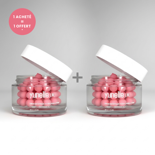 Crème en Capsules au Collagène Rose PDRN